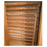 KNOCKDOWN WINE RACK AND WINE BOX