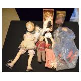 GROUPING: BABY DOLLS, THROW