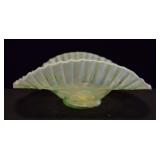 FENTON COIN DOT 10" FLUTED EDGE BOWL