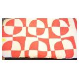 HAND MADE QUILT - 64" X 70"