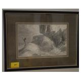 GROUPING: ARTWORK, WALL SHELVES, ETC. - 11 PCS.