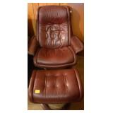 ERGONOMIC CHAIR AND FOOT STOOL