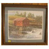 THE OLD MILL BY XAVIER IRONSIDE 1982 #257/500