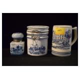 3 DELFT WARE CERAMICS