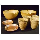 CERAMIC MIXING BOWLS AND CUPS