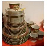 NORITAKE "ROYAL HUNT" CHINA - 40 PC. SET