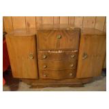DEPRESSION ERA BAR - 54" X 21" X 38"