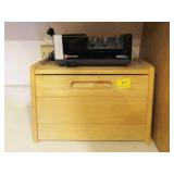 BREADBOX AND KNIFE SHARPENER