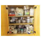 GROUPING: GLASSWARE, PLASTIC KITCHENWARE, ETC.
