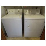 MAYTAG DEPENDABLE CARE WASHER AND GAS DRIER