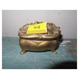BRASS TRINKET BOX