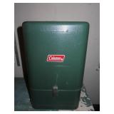 COLEMAN LANTERN IN METAL CARRY CASE