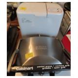 GRIDDLE, BREAD MAKER AND CROCK POT
