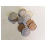 GROUPING: FOREIGN COINS