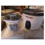 RICE COOKER, CROCK POT AND RIVAL STEAMER