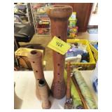 7 VINTAGE SEWING BOBBINS