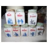 8 PC. SET 1950