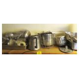 GROUPING: CAKE MOLDS, PITCHER, ETC.