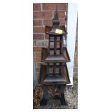 YARD ART: METAL PAGODA