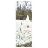 GROUPING: YARD ART, BIRD FEEDERS