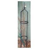 WROUGHT IRON PLANT SUPPORT