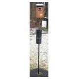 2 BIRD HOUSES ON POLES