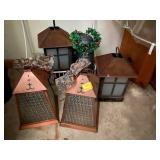 OUTDOOR CANDLE LANTERNS
