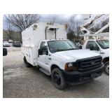 2001 FORD F-550 XL SERVICE TRUCK 7.3L DIESEL,