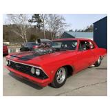 1966 CHEVY CHEVELLE DRAG CAR