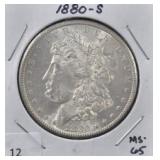 1880-S MORGAN