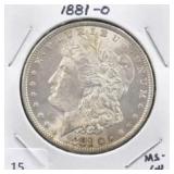 1881-O MORGAN