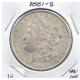1881-S MORGAN