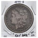 1899-S MORGAN "KEY DATE"