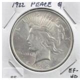 1922 PEACE DOLLAR