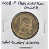 2008-P PRESIDENTIAL DOLLAR "JOHN QUINCY ADAMS"