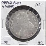 1824 CAPPED BUST HALF DOLLAR