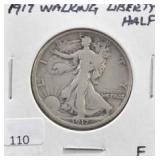 1917 WALKING LIBERTY HALF