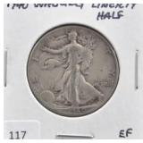 1940 WALKING LIBERTY HALF