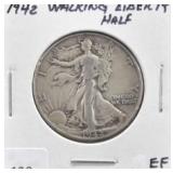 1942 WALKING LIBERTY HALF