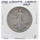 1943 WALKING LIBERTY HALF