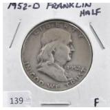 1952-D FRANKLIN HALF