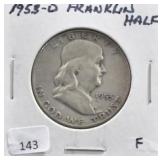 1953-D FRANKLIN HALF