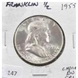 1955 FRANKLIN HALF FBL