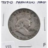 1959-D FRANKLIN HALF