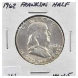 1962 FRANKLIN HALF