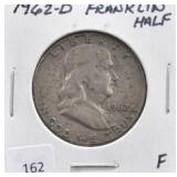 1962-D FRANKLIN HALF