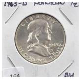 1963-D FRANKLIN HALF