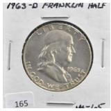 1963-D FRANKLIN HALF