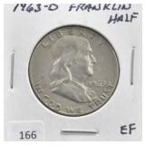1963-D FRANKLIN HALF