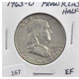1963-D FRANKLIN HALF